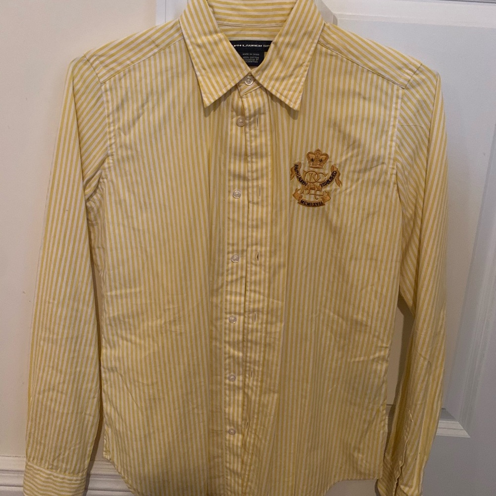 Ralph Lauren Button  blouse